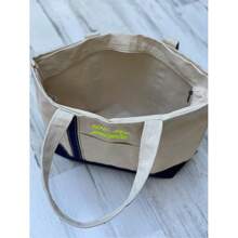 Customizable Embroidered Canvas Bag With Exclusive Name/Logo Embroidery - Multicolor - View 9