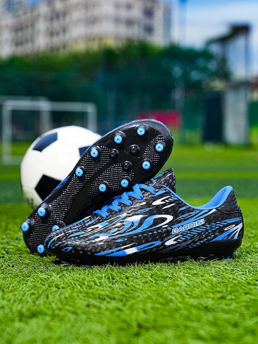 Studded Soccer Shoes For Men/Women/Youth, Lightweight, Non-Slip, Soccer Training & Match Cleats