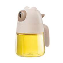1 pieza/2 piezas Vaporizador de aceite con forma de oso, botella de rocío transparente, vaporizador de aceite de fácil uso, botella de vidrio para rociar aceite de cocina con boquilla de rocío , para parrilla