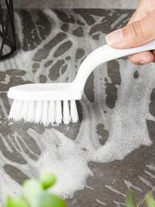 Cepillo de esquina para el hogar, cepillo para limpiar espacios estrechos en el baño, herramienta para limpiar puntos ciegos en la cocina, cepillo de cerdas duras, cepillo en forma de V para espacios estrechos, cepillo de cerdas duras para ranuras delgadas, cepillo para ranuras y esquinas, cepillo para rieles de ventanas