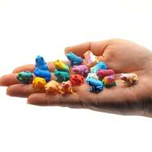 Tượng Ếch Mini - Đồ trang trí nhảy vui vẻ thích hợp làm quà tặng cho cây cối và thiên nhiên, bán theo gói 10/30/50 - Ếch 3D - Xem 6