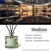 1pc, 50ML Air Freshener With 5pcs Fragrance Sticks, Suitable For Bathroom Deodorizer, Bedroom Fragrance, Home Decor, Glass Bottle, Rectangular, Feather-Free, Long-Lasting Fragrance Essential Oil, Ideal For Eliminating Odors, Valentine's Day Gift, Aromatherapy, Diffuser, Home Fragrance, House Freshener - Multicolor - View 11