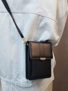 PU Leather Mobile Mini Crossbody Shoulder Bag Multifunctional Women Cell Phone Purses Fashion Ladies Crossbody Handbag Phone Bag For Women Wallet Purse Wallet