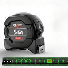 1 件高精度自锁荧光钢卷尺 - 196.85 英寸、295.28 英寸、393.7 英寸长度 | ，适合日常使用