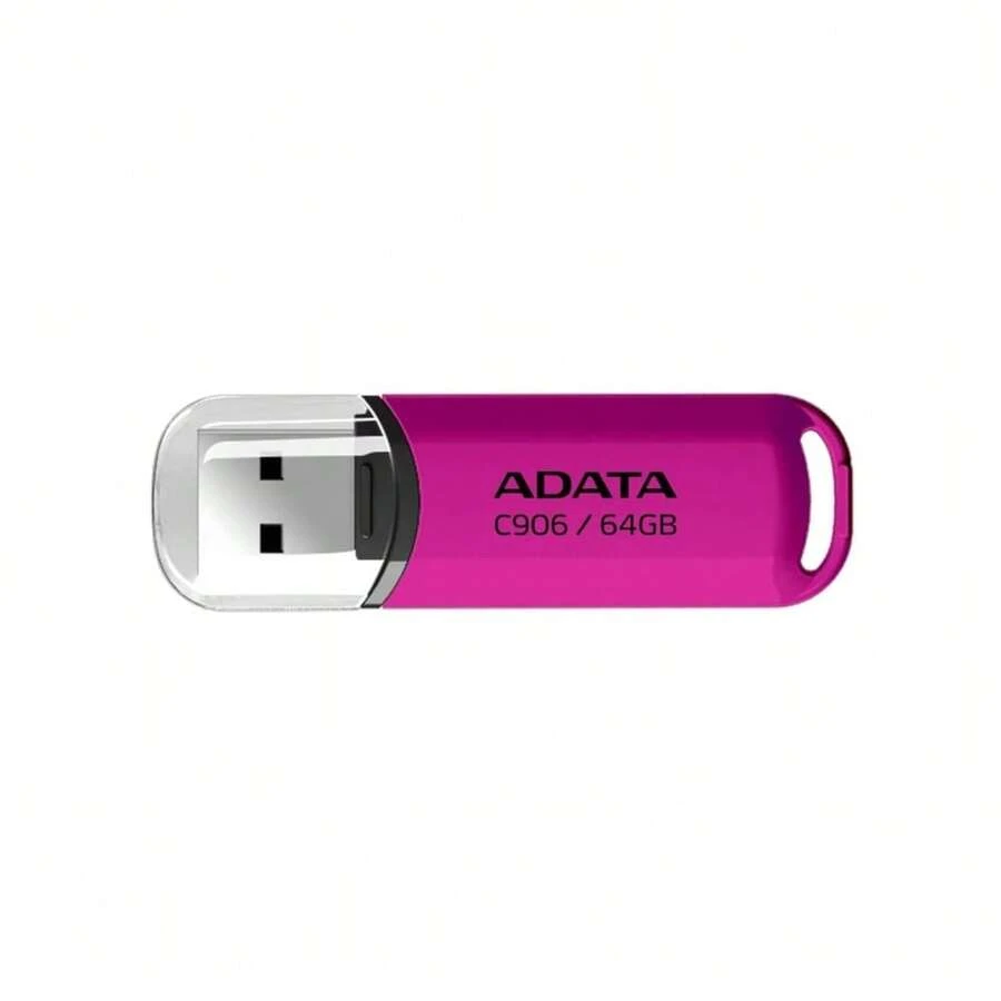 Memoria Flash Usb 2.0 64gb Con Tapa - Rosa - Ver 1