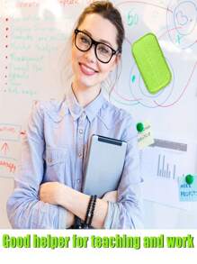 1/4pcs Washable Chalkboard Erasers, Magnetic Whiteboard Erasers, Reusable Chalk Erasers For Chalk Markings, Home And Office Supplies,School Supplies,Back To School