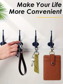 10PCS Rotating Hook Keychain Clips With D-Shaped Ring Clips, Used For Making Keychains, Making Wallets, And DIY Crafts. - Multicolor - View 8