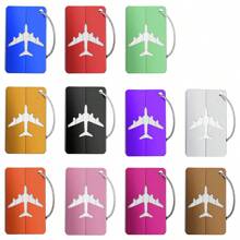 Airplane Logo Aluminum Alloy Luggage Tags Luggage Handbags Travel Suitcase Tags With Name ID Card Perfect For Quick Discovery Of Luggage Musical Instrument Tags Pendant Tags Travel Luggage Luggage Luggage Tags,Aluminum Alloy Luggage Tags, Luggage Luggage Tags, Luggage Travel Bag Tags, Suitcase Travel Bag Tags With Name ID Card, Luggage Tags For Travel Baggage Identification, Many Colors Are Optional, A Good Choice For Gifts