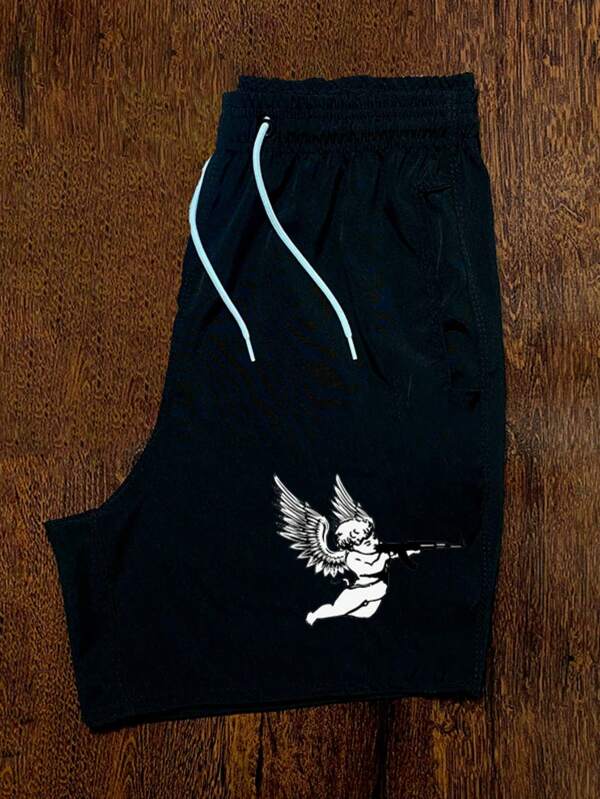 Bermuda Masculina Angel Minimalista Tac tel