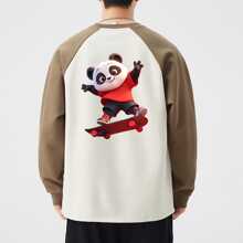 Cute Panda Graphic Heat Transfer Printing, Unisex Design, Popular Logo Applique Suitable For Garments, Backpacks, Hats, Pillows, DIY