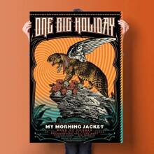 1 件我的早晨夹克海报装饰画海报墙艺术客厅海报卧室画流行无框