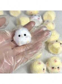 1 件软橡胶鸡挤压娃娃，动物模型娃娃，减压娃娃，宠物娃娃，生日礼物，圣诞礼物，小礼物 - 彩色 - 查看 11