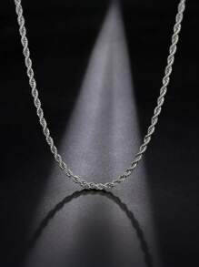 Hip Hop Luxury Copper Inlaid Zirconium Religious Cross Pendant Necklace Ladies Fashion Jewelry Party Festival, Daily Wear, Ladies Necklaces, Ladies Jewelry,Mom Gifts - Silver-single Necklace - View 8