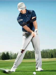 Golf Swing Trainer Arm Band - Suitable For Men And Women, Swing Practice Assist Strap, Elastic Hand Motion Corrector To Improve Your Swing