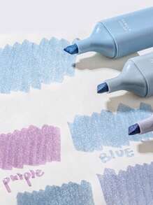 1 支闪光荧光笔，闪亮彩虹色银河沙色荧光笔，适用于日记、笔记、涂色和绘画，适合返校 - 閃光螢光筆 - 查看 6