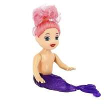 Mermaid Doll +  With Mirror And Comb Flashing Tail Gift Ok117 - ngẫu nhiên - Xem 9
