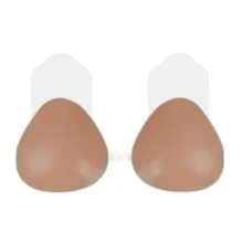 Adhesive Bra Lift - Strapless Sticky Bra For Women Push Up Invisible, Reusable Stick On Bra Nipple Covers Self Silicone Braless Bra Beige - Beige - View 13