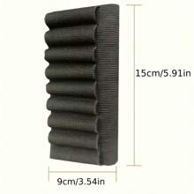 1 pieza Bolsa táctica de munición de 9 orificios, bolsa de almacenamiento multifuncional de nailon negro para accesorios, mantenimiento y almacenamiento de armas, bolsa y mochila de caza y tiro, accesorios de equipo táctico