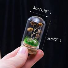 1pc Natural Crystal Wishing Bottle Home Decor Healing Stone Polished Gemstone Lucky Drift Bottle, Birthday Gift - Red Agate - View 2