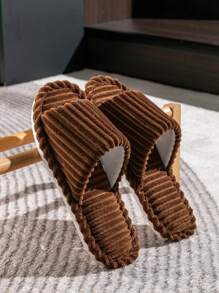 男女通用春夏室内拖鞋，露趾套脚拖鞋，适合卧室、客厅等四季穿着，情侣及家庭皆宜，适用于木地板等家居环境。 - 彩色 - 查看 30