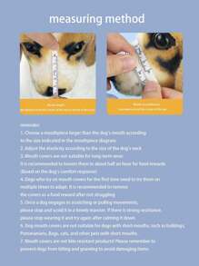 1pc Soft Silicone Dog Muzzle - Prevent Biting And Chewing - Duck Mouth Shaped Training Tool