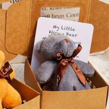 熊抱——随时准备给予那些需要熊抱的人，爱与友谊的象征，非常适合情人节、母亲节、父亲节、感恩节、毕业季和其他节日 - 彩色 - 查看 8