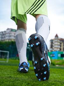 Studded Soccer Shoes For Men/Women/Youth, Lightweight, Non-Slip, Soccer Training & Match Cleats