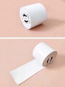 1pc Transparent Lift Nipple Concealer Set, Contains 5cm*5m Transparent Bandage & 10pcs Disposable Non-Woven Breast Petals, Anti-Sweat, Gather & Conceal Nipple, Can Be Trimmed - Clear - View 6