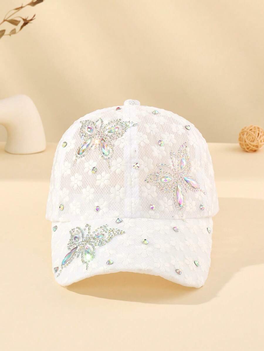 Fotbe Vintage Butterflies Baseball Cap, Vintage Butterflies Print Dad Hat,Outdoor Hat,Adjustable