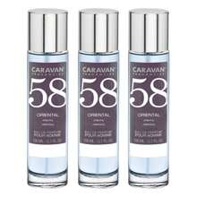 Caravan set di 3 flaconi da 150 ml di profumo da donna n. 1 con un delicato profumo orientale, donne n. 2 legnoso orientale, donne n. 8 floreale morbido, uomini n. 16 legnoso orientale, uomini n. 17 legnoso orientale, uomini n. 18 fresco, uomo N. 20 muschio, donna N. 23 fruttato, donna Nº24 fruttato, donna Nº26 legnoso orientale, donna Nº28 orientale tenue, donna Nº31 orientale tenue, donna Nº36 floreale orientale, donna Nº42 floreale, donna Nº44 fruttato, donna Nº45 orientale, donna Nº50 floreale, uomo Nº57 aromatico, uomo Nº58 floreale orientale, donna Nº80 legnoso floreale, donna Nº81 orientale, donna Nº82 fruttato floreale, donna Nº85 fruttato orientale, donna Nº86 orientale. Consegna gratuita - Multicolore - Visualizzare 1