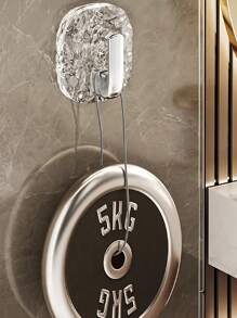 4/8 buc. Cârlige autoadezive cu model ghețar, suport de depozitare pentru montare pe perete fără găurire pentru baie, bucătărie, ustensile