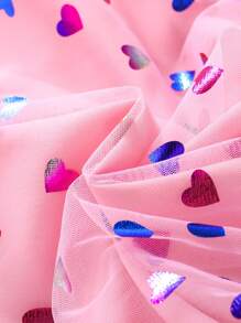 Vestito da ragazza giovane con gonna a ruffle con stampa di unicorno carino, adatto per primavera e estate