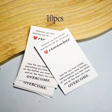 10/30pcs/Pack Encouragement Greeting Cards, Motivational Pocket Cards - Inspirational Quotes, English Motivational Phrases, For Friends And Family, Good Luck Cards