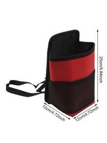 Car Mounted Large Water Cup Bag, Seat Side Hanging Water Bottle Cover, Fixed Seat For Car Use, Tea Cup Holder, Heater Holder, Interior Storage
