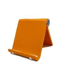 1pc Multi-Color ABS Creative Phone & Tablet Holder, Simple Foldable Portable Design, Suitable For Office, Living Room And Other Scenarios