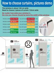 1 chiếc rèm cửa màu xám thanh lịch, tối giản, chất liệu vải pha lanh, mềm mại, rủ nhẹ, tạo sự riêng tư, chất liệu lanh tự nhiên, phù hợp cho phòng ngủ, phòng khách, nhà bếp, ban công. - trắng - Xem 3