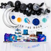 FRUITFUL PARTY Space Party Favors - 70pcs Space Themed Party Favors, Space Birthday Decorations Includ Space Goodie Bags Stamp Slap Bracelet Etc Space Birthday Party Favors For Space Themed Birthday Party Supplies - 彩色 - 查看 4