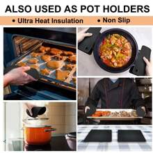 4pcs Silicone Mats, Heat Resistant Table Coasters & Jar Mats, Suitable For Tabletop And Desk, Multi-Purpose , Perfect For Kitchen Essentials