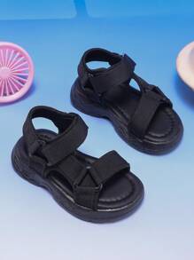 1 paire de sandales d'été antidérapantes et anti-coups de pied pour enfants