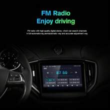 Haudio Haudio 7 Inch Double Din Universal  Car Stereo With CarPlay And Android Auto, Capacitive Touch Screen Radio With Mirror Link/WIFI Connective/1280P/EQ Audio/GPS/Bluetooth And Backup Camera