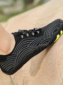 Women's Lightweight Barefoot Water Shoes, Quick Dry, Breathable, Perfect For Outdoor Activities Like Hiking, Fishing, Surfing And Swimming, Indoor Wear As Well - Black - View 2