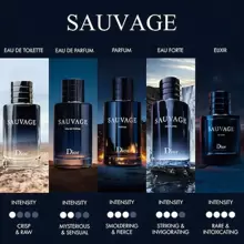 5X Dior Sauvage Parfum Mini Splash  For Men , (10ml/ 0.34 Fl.Oz),Travel Size,[ Perfect For Use On The Road] - Parfum 50ML(10ML*5件) - 查看 5