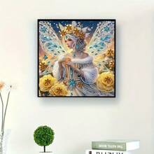 1pc Adult Beginner Diamond Painting Kit, DIY 5D Special Shape Crystal Diamond Partial Diamond Embroidery Mosaic Art Craft, Handmade Creative To Inspire Your Artistic Inspiration And Passion, Suitable For Home Wall Decor, Frameless