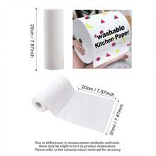 Toallitas absorbentes de alta calidad, toallas de papel desechables multicapa para la cocina, toallitas desengrasantes resistentes, alternativa a las toallitas flojas, soporte para pared multifuncional para pañuelos para la cocina y fiestas - sin necesidad de taladrar orificios, almacenamiento que ahorra espacio para artículos esenciales de cocina y baño