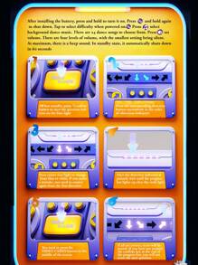 Children's Educational Stress-Relief Dance Challenge Speed Push Music Game Machine, Finger Training Toy Gift