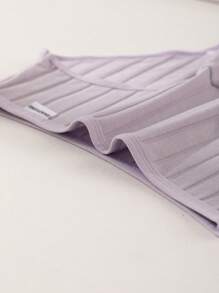 9 Pcs Women's Cotton Panties Sexy Low-Waist Solid Color Briefs Ribbed Comfortable And Breathable Sports Underwear