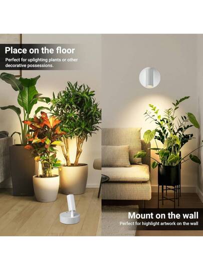 Rechargeable Touch Control Wireless Wand Mount Verlichting Fixture Made Of Metal, Adjustable s, No Wiring Required, Living Room Bedroom Entrance, Office view 7