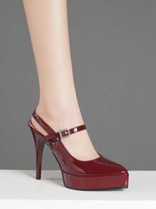 Fashion Women High Heel Hollow Sandals, Waterproof Platform, Available In Pink, Apricot, White, Black, Red, Silver, Gold