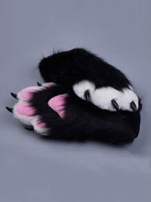 Cosplay Animal Cat Paw Prop, Wearable Furry Claws For Anime Convention, Adult Entertainment Accessories
