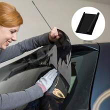 CAR WINDOW TINT FILM KIT TINTING SUPER DARK BLACK LIMO 5% 75CM X 6M - Black - View 7